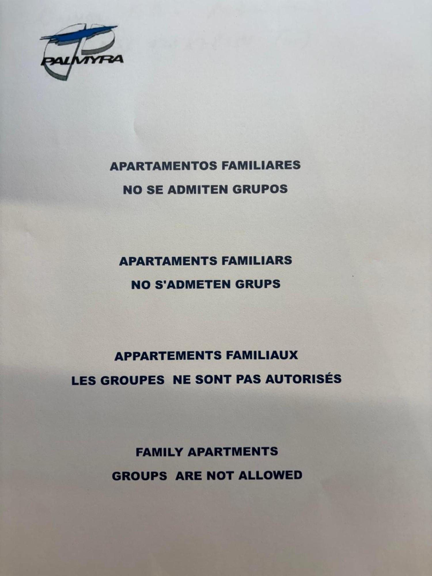 Apartamentos Paradis Palmyra Салоу Екстериор снимка